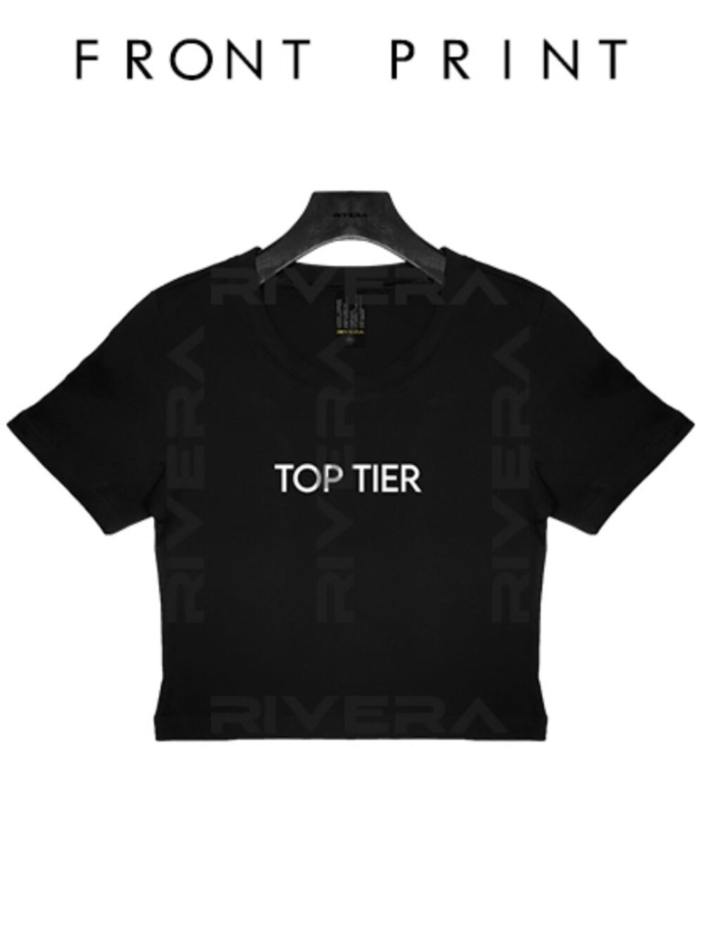 TOP TIER Baby Tee Crop Tee Y2K Aesthetic, 90s Vintage Style, Minimal Tee